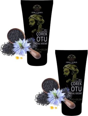Ibni Sina Çörekotu Masaj Bakım Kremi 50 ml x 2 Adet