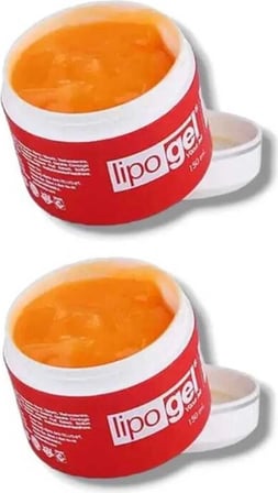Lipo Jeli Bandrollü Lipo Gel Bölgesel Kullanım Jeli 150ML 2 Adet