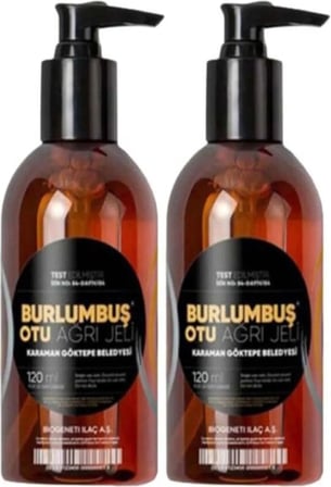 Süper Burlumbuş Otu Doğal Jeli 120ML / Burlumboosh Gel 120ML x 2 Adet