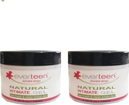 Süper Everteen Natural Intimate Gel Genital Bölge Temizleme Jeli 100ML - 2 Adet