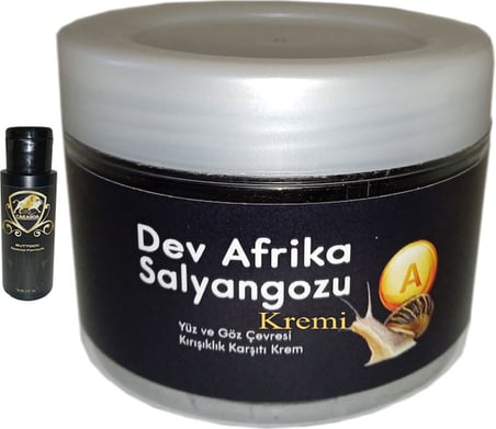 Giant Yaşlanmakarşıtı Salyangozkremi 100ML Dev Afrikasalyangozu + Caraboa Kalçaşekillendirici Krem 60 ml