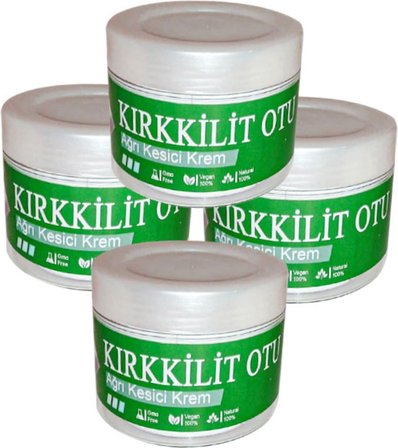 Kırkkilit Otu Kremi Büyük Boy Paincream 4 Tane x 150 ml  HZNZF148