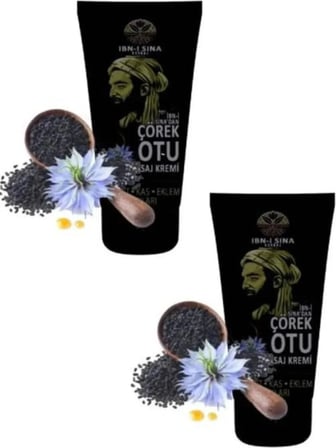 Ibni Sina Çörekotu Masaj Bakım Kremi 50ML 2 Adet