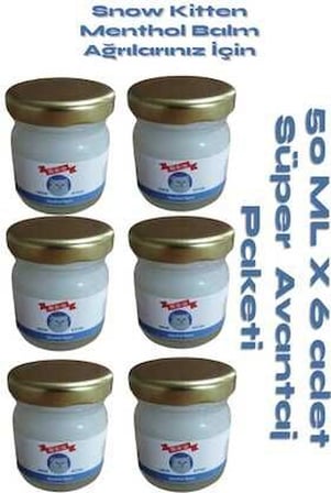 Snow Kitten Krem 50 ml 6 Adt - Vücut Ağrılarınız Için