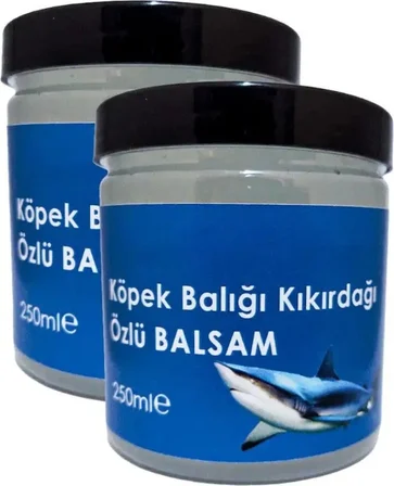Süper Köpek Balığı Kıkırdağı Özlü Balsam Kremi 2X250 ml