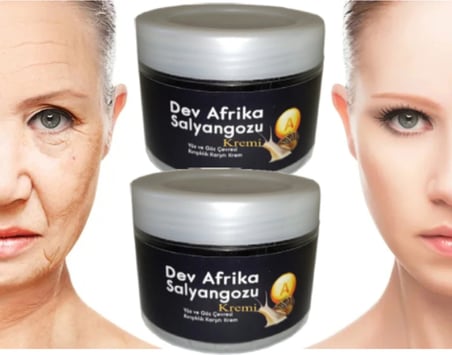 Süper Dev Afrika Salyangoz Yüzde Bakım 100 ml x 2 Adet