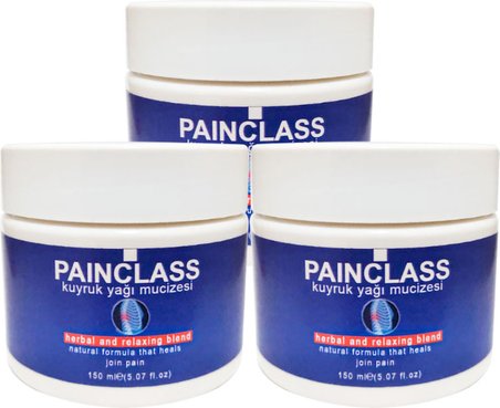 Painclass Büyük Boy Kuyruk Yağı Kremi 150 ml Paincream 3 Adet