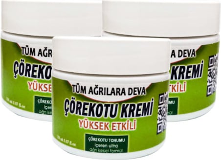 Çörek Otu Kremi 150 ml Ağrikesici Teskin Edici 3 Adet