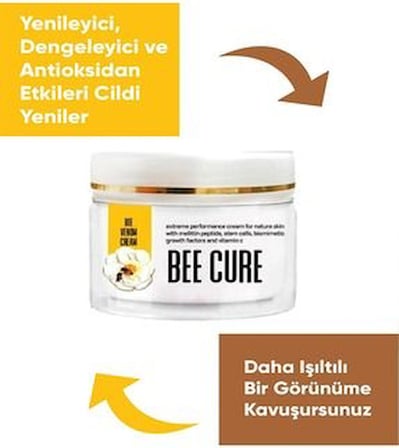 Cream 100ML Arı Kremi Vücut Sızıları ve Bakım Için 3 Adet