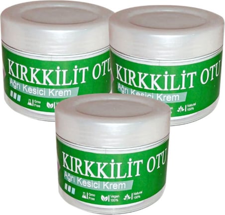 Kırkkilit Otu Kremi Büyük Boy Paincream 150 ml 3 Adet Birden HZNZF134