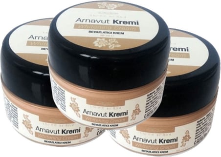 Three Brand Ciltte Beyazlama Arnavut Kremi 50 ml 3 Adet Birden HZNZF138
