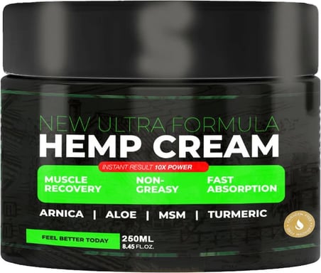 AC BOX Louise Beauty / Hemp Cream - Ağrılarınıza Cildinizi Nemlendirmeye 250 ml Krem
