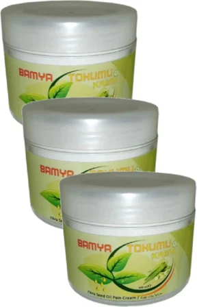 Bamya Tohumu Yağlı Masaj Kremi 100 ml x 3 Adet