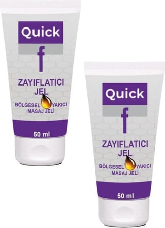 Quick Gel Masaj Jeli 50 ml x 2 Adet