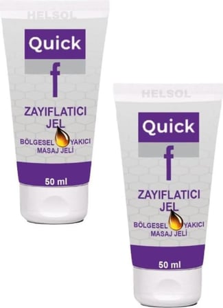 Quick Gel Masaj Bakım Kremi 50 Mlx 2 Ad+Çörek Otu Yağı 30 ml