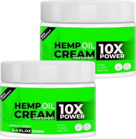 Louise Beauty - Hemp Oil Cream 10X - 2 Adet 100 ml  Krem