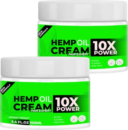 Louise Beauty - Hemp Oil Cream 10X - 2 Adet 100 ml  Krem