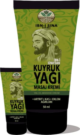 İbn-i Sina Herbal 2 Adet Kuyruk Yağı Kremi  50 ml