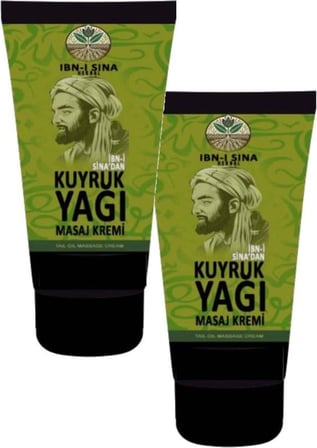 İbn-i Sina Herbal Ozelcs Ibni Sina Kuyruk Yağı Mucizesi Için Masaj Bakım Kremi 50 ml 2 Adet