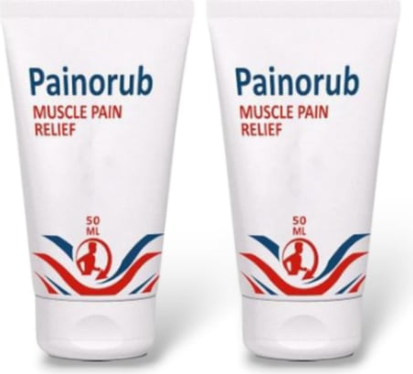 Painorub Muscle Pain-Relief Cream 50 ml / Ağrı Gidermeye Yardımcı Teskin Krem x 2 Adet