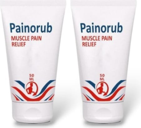 Painorub Muscle Painn-Relief Cream 50 ml / Ağrı Gidermeye Yardımcı Teskin Krem 2 Adet