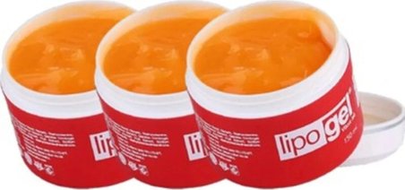 Lipo Jeli - Orijinal Lipo Gel Bölgesel Kullanım Jeli 150ML x 3 Adet