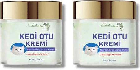 Kedi Otu Kremi Uzak Doğu Muzicesi Doğal Krem 50 ml x 2 Adet