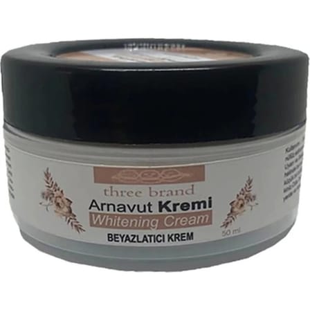 Süper Three Brand Arnavut Kremi Whitens Cream Tümbölge  Kremi 50 ml