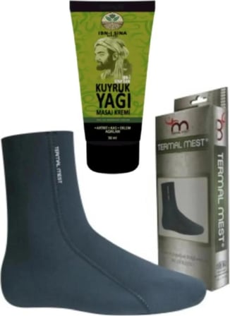 Süper Ibni Sina Kuyruk Yağı Vücut Bakım Kremi 50 Mlx 2 Ad+ Isı Geçirmez Mest (Xl)