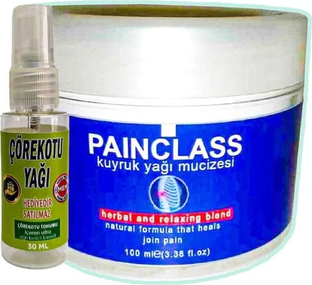 Süper Painclass Kuyruk Yağı Bakım Kremi 100 Ml+30 ml Çörek Otu Yağı ile