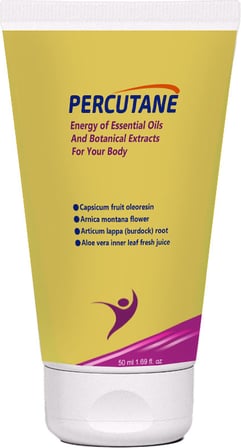 Percutane 2 Şer Tane Kapsikum Meyvesi Oleoresini Arnika Montana Çiçeği Dulavratotu Kremi Tüp + Kavanoz  50 ml + Çörekotu Yağı