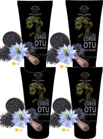 Süper Çörekotu Kremi 50 ml x 4 Adet