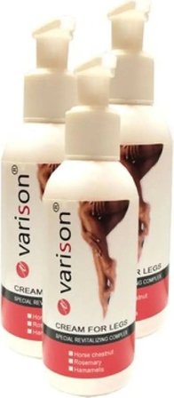 Süper V.ricose Vn Defns Cream Dizbacak Bakım Kremi 120 ml 3 Adet
