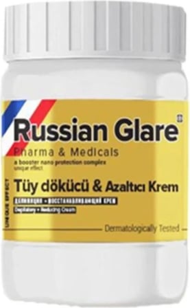 Three Brand 50 ml Arnavut  Kremi 1 Ad + Russıan Glare Tüy Dökücü Azaltıcı Merhem 50 ml 2 Ad
