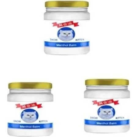 Snow Kitten Muzicevi Menthol Balm Kremi 50 ml x 3 Adet