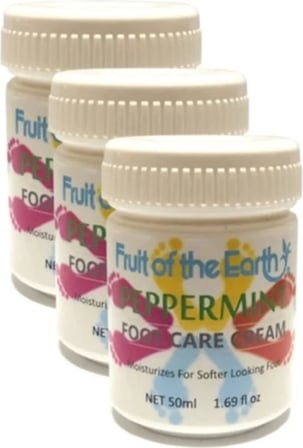 Fruit Of The Earth Ayak Bakım Kremi Nane Ferahlığı ve Kokusu 3 Adet 50 ml