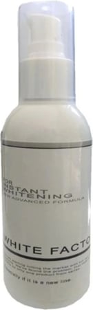 White Factor 3 Adet White Factor For Instant Whitening Açıcı / 3X120 ml Krem