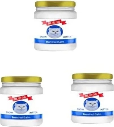Snow Kitten Krem Muzice Menthol Balm Kremi 50 ml x 3 Adet