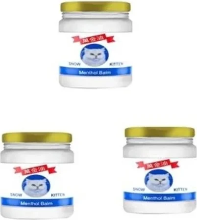 Snow Kitten Krem Muzice Menthol Balm Kremi 50 ml x 3 Adet