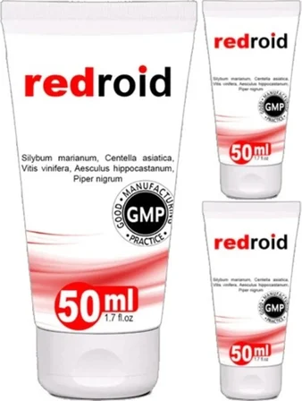 Redroid 3 Adet Paket Masaj Kremi Için 50 ml Özel Krem