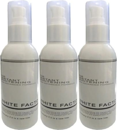 Süper White Factor For Instant Whitening - Krem 120 ml x 3 Adet