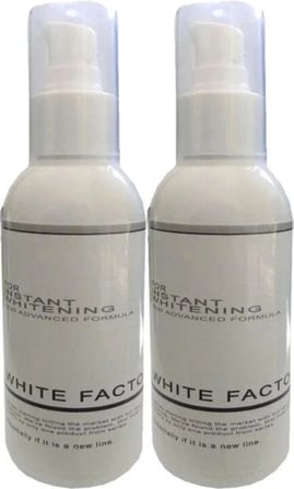 Süper White Factor 2X120 ml Cilt Bakım Kremi