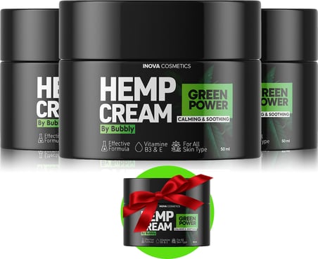 Hemp Cream 4lü Kenevir Yağlı Masaj Kremi