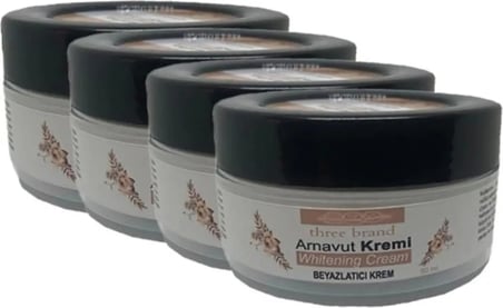 Three Brand 4lü Adet Arnavut Kremi Whitens Cream Tüm Bölge  Kremi 50 ml HAZN926000419