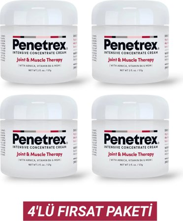 Penetrex Vücut Kremi 4 Adet