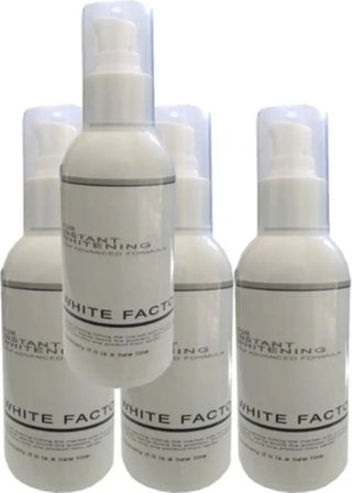 White Factor For Instant Whitening - Krem 120 ml x 4 Adet