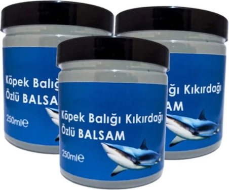 Süper Muzicevi Köpekbalığı Kremi 250 ml x 3 Adet