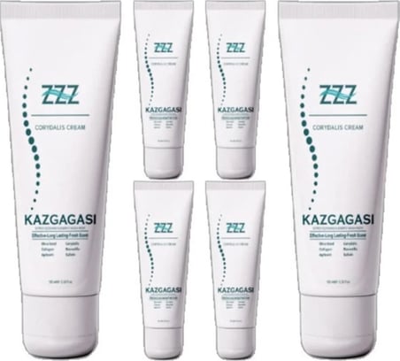 Zzz Kaz Gagası 6 Adet Özel Karışımlı 100 ml Masaj Kremi