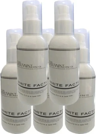 White Factor For Instant Whitening - Krem 120 ml x 5 Adet