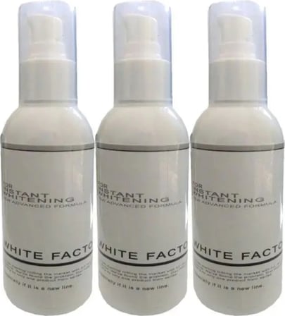 White Factor 3X120 ml Cilt Bakım Kremi